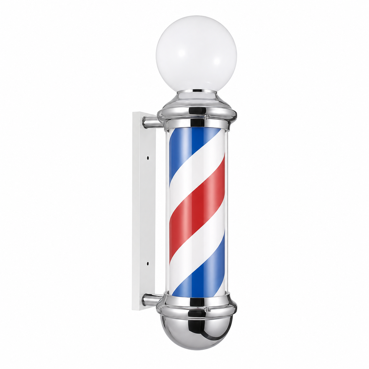 Premium Barber Pole LED 85 cm | Klassisk med Rotasjon
