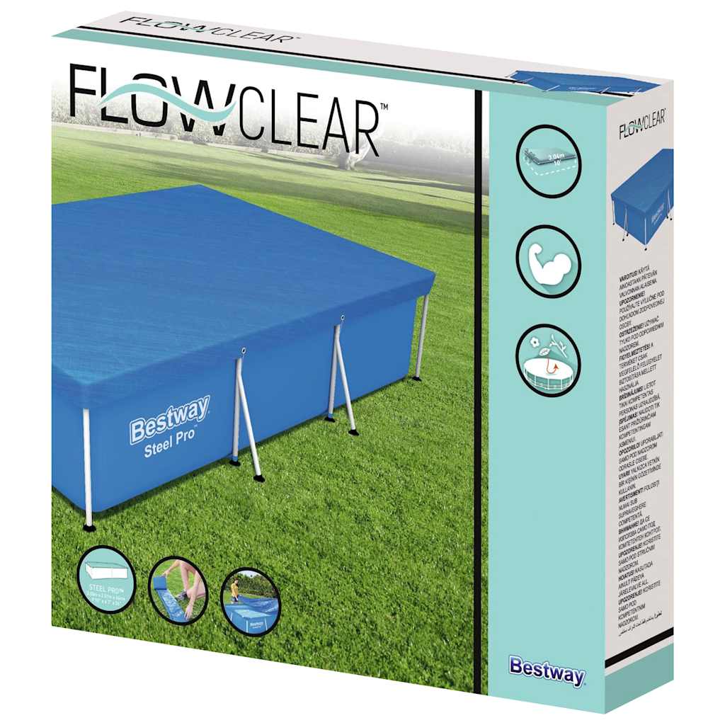 Flowclear bassengtrekk 304x205x66 cm