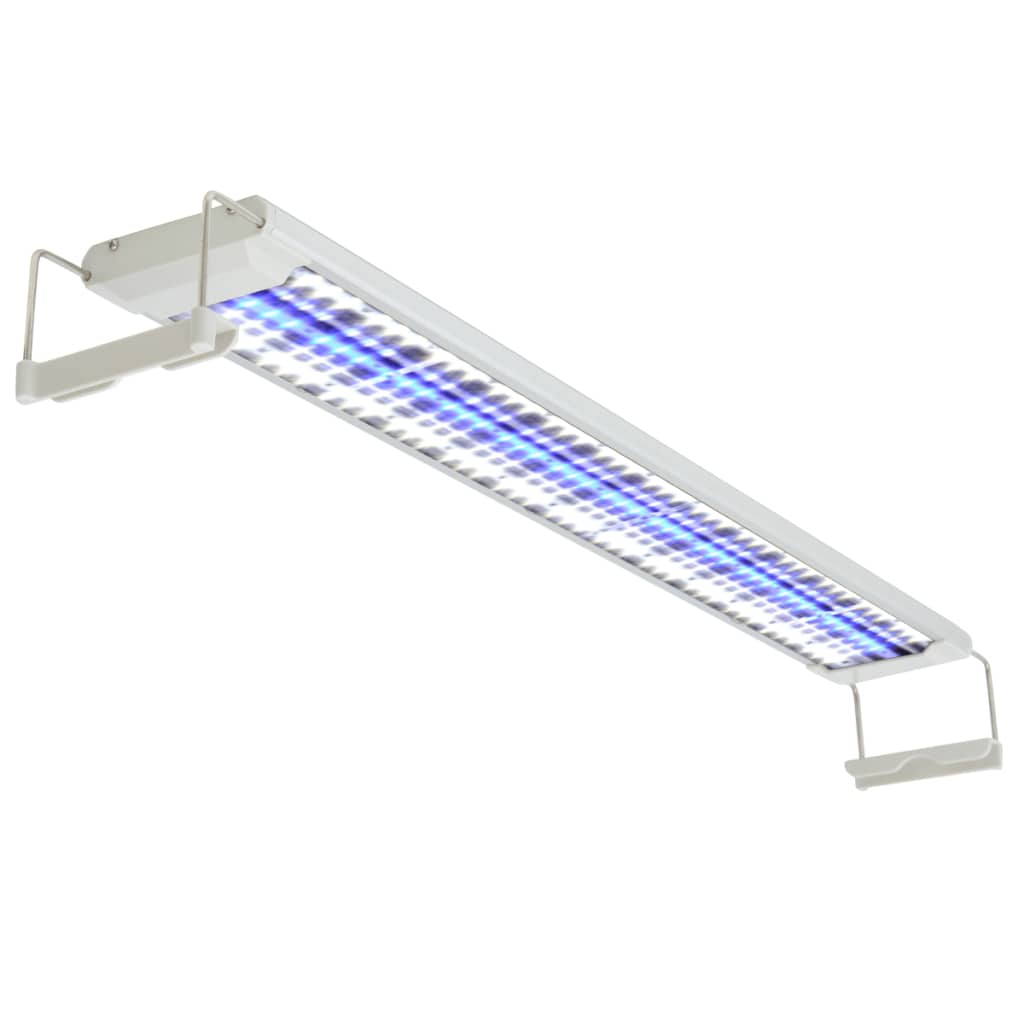 Akvarielampe LED 80-90 cm aluminium IP67 vidaXL