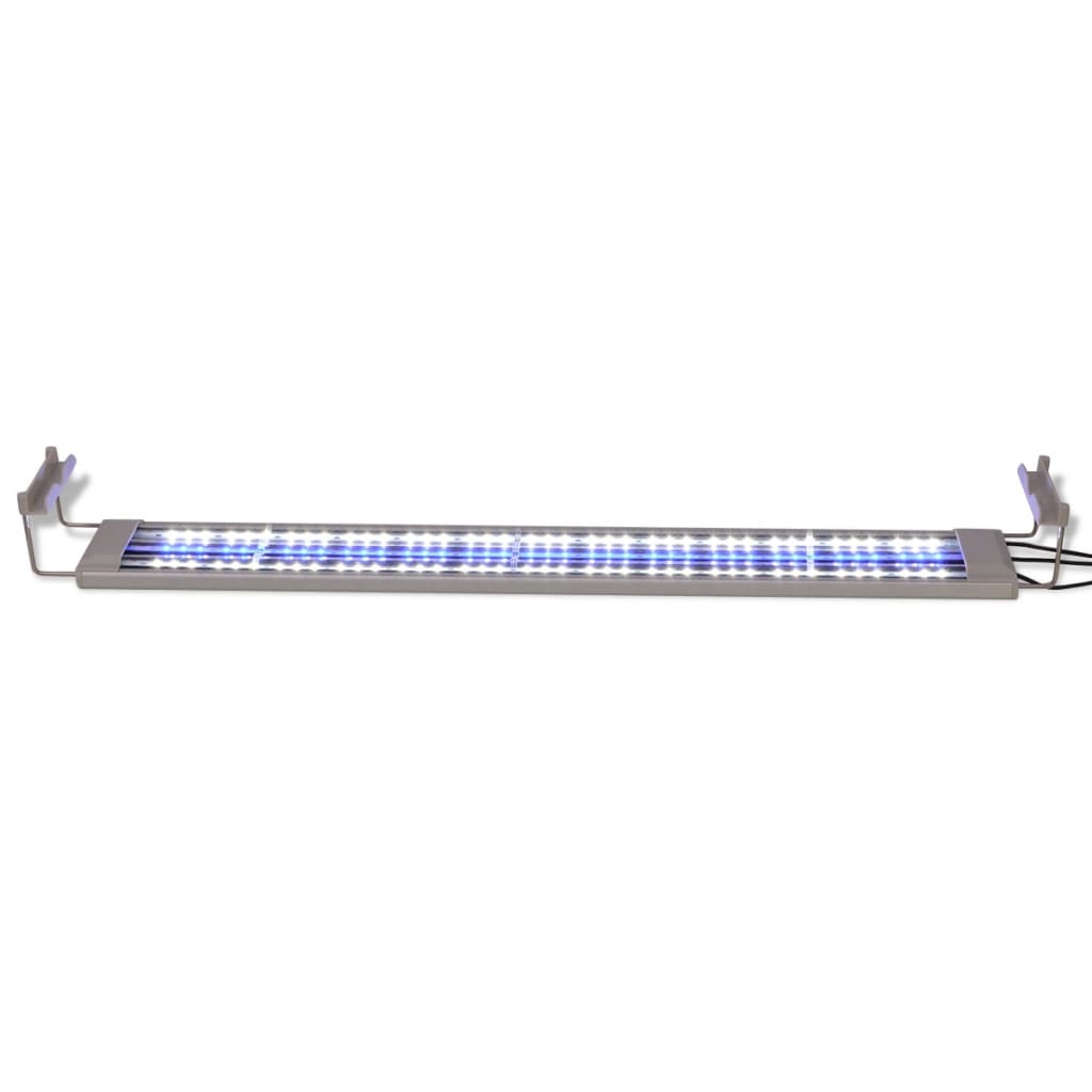 Akvarielampe LED 80-90 cm aluminium IP67 vidaXL
