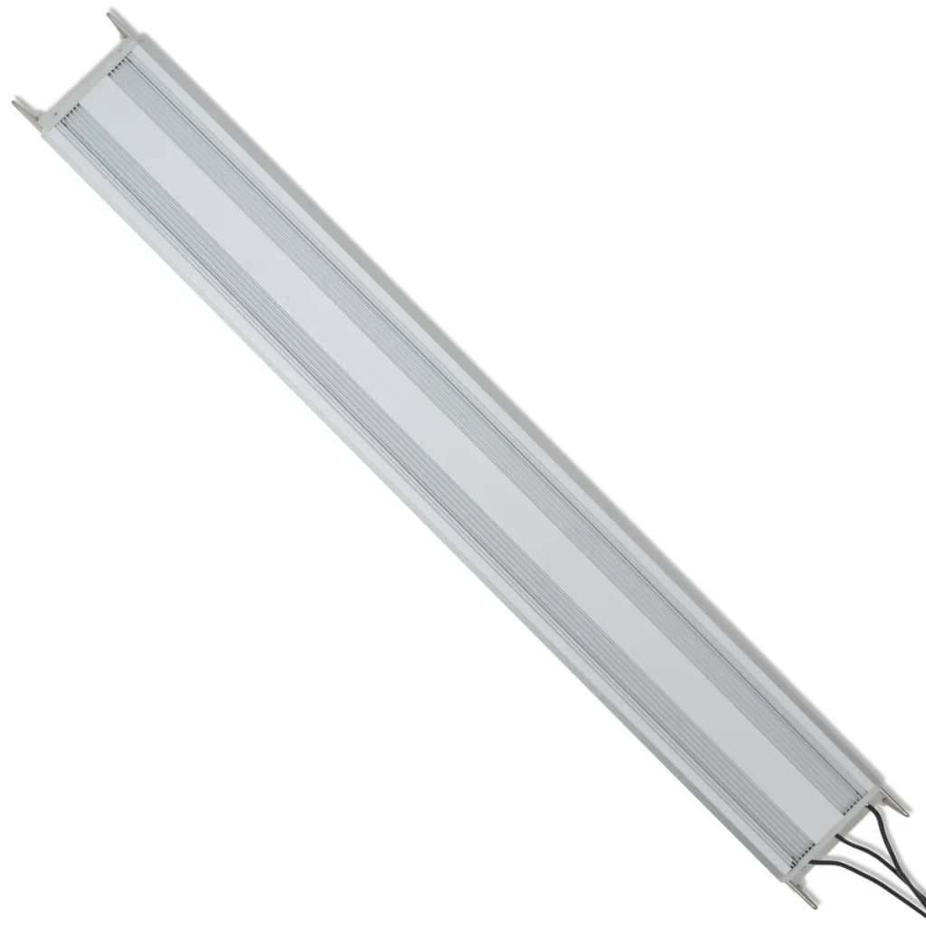 Akvarielampe LED 80-90 cm aluminium IP67 vidaXL