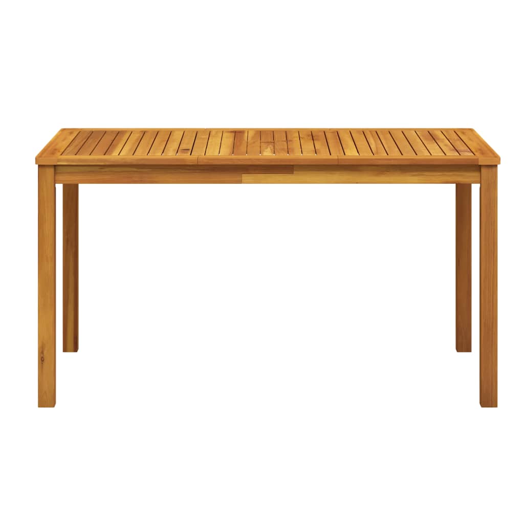 Hagebord 140x80x74 cm heltre akasie