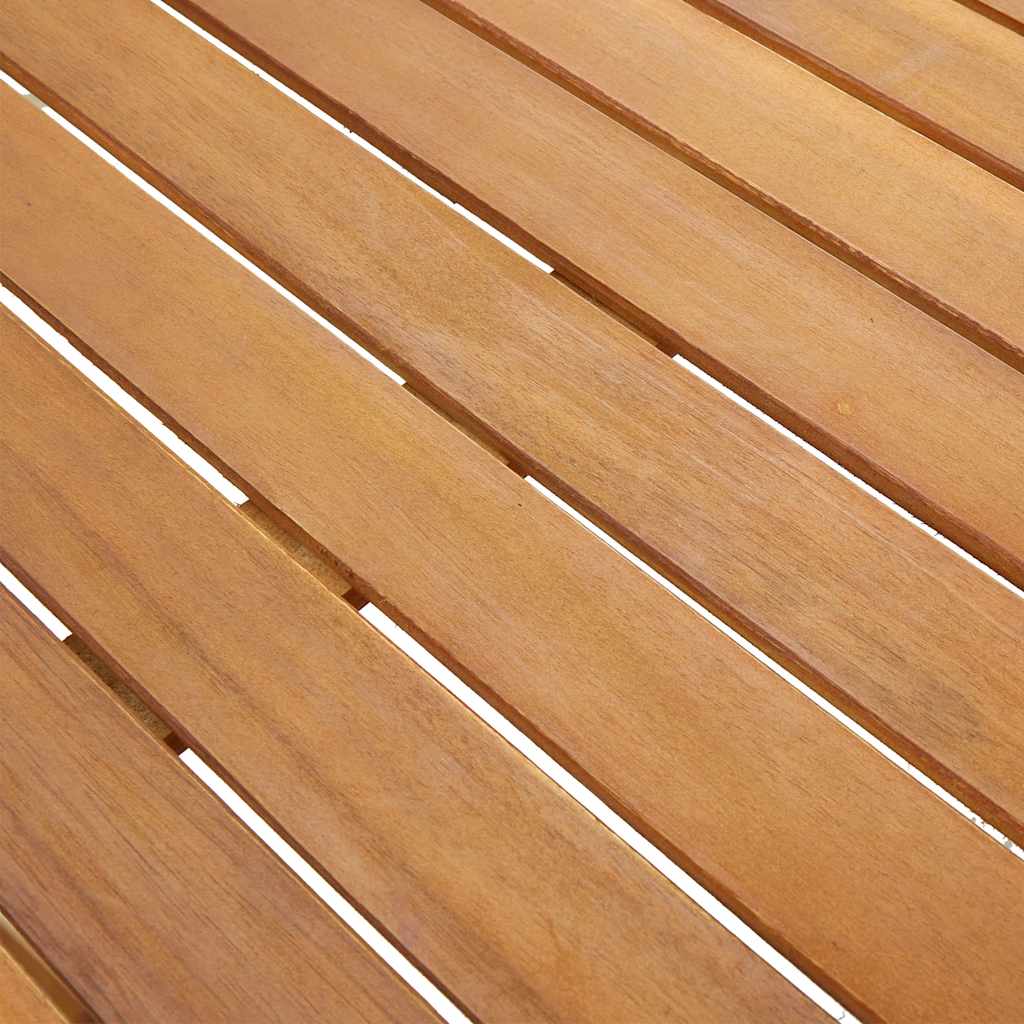 Hagebord 140x80x74 cm heltre akasie