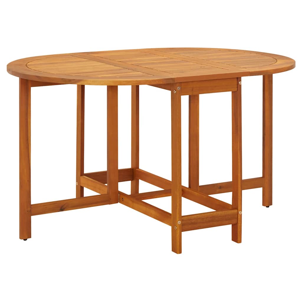 Hagebord 130x90x72 cm heltre akasie