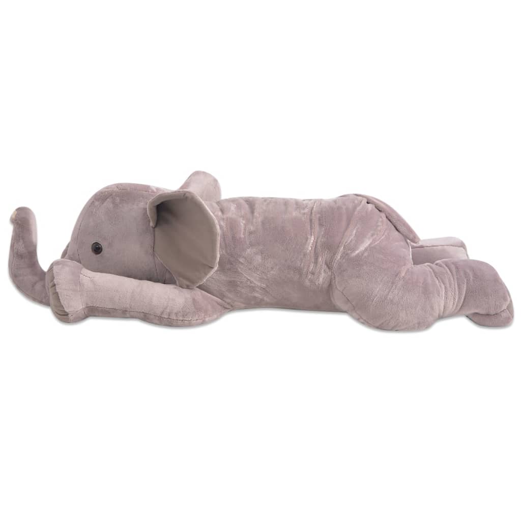 Lekeelefant plysj XXL 120 cm