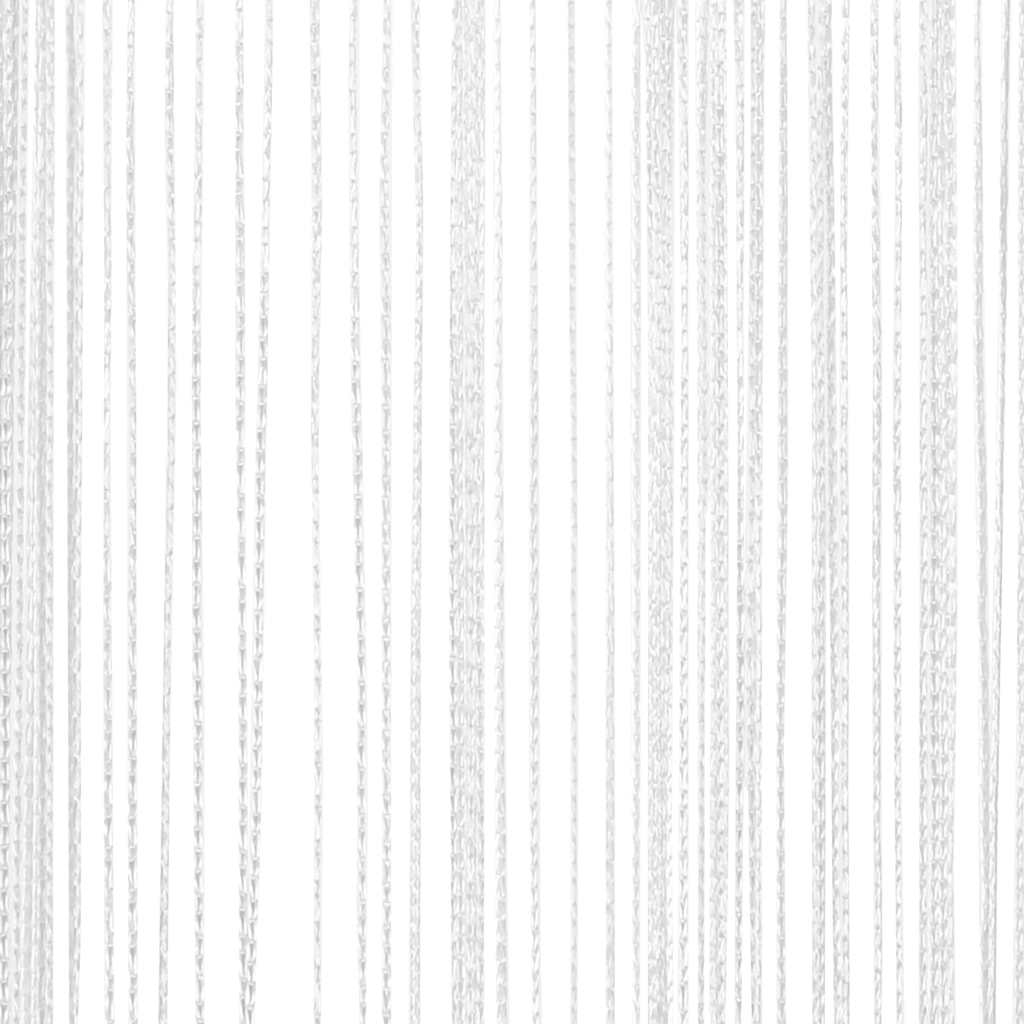 Trådgardiner 2 stk 140x250 cm hvit