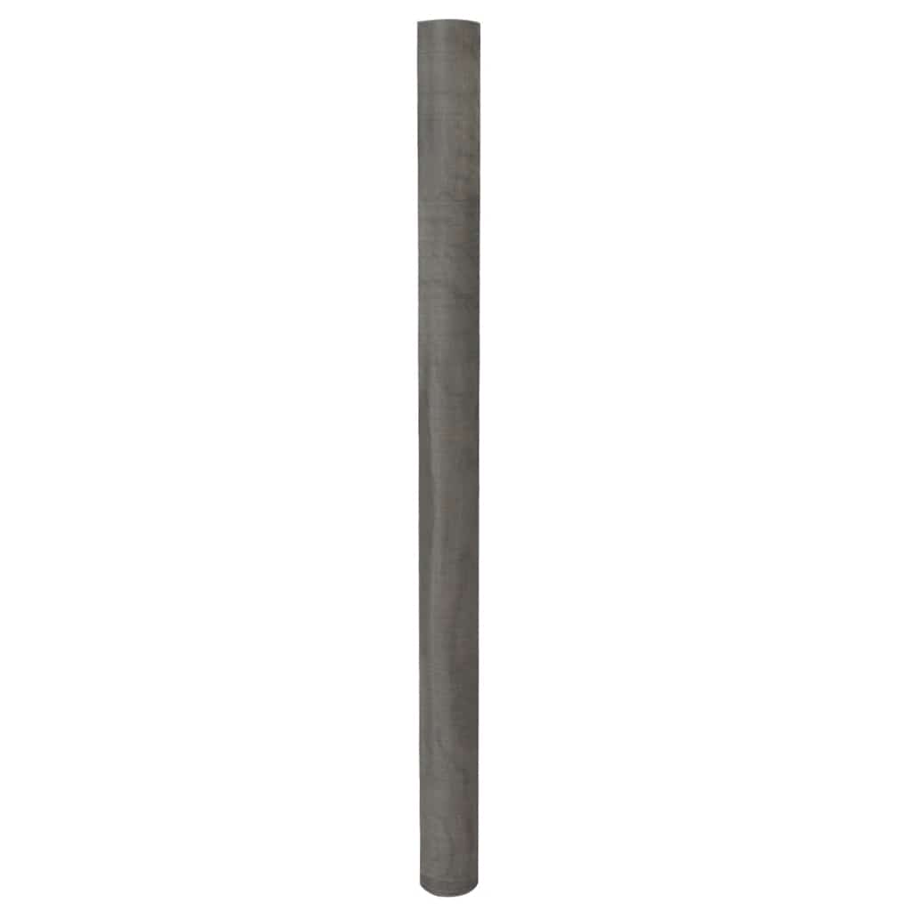 Nettingskjerm rustfritt stål 100x1000 cm sølv