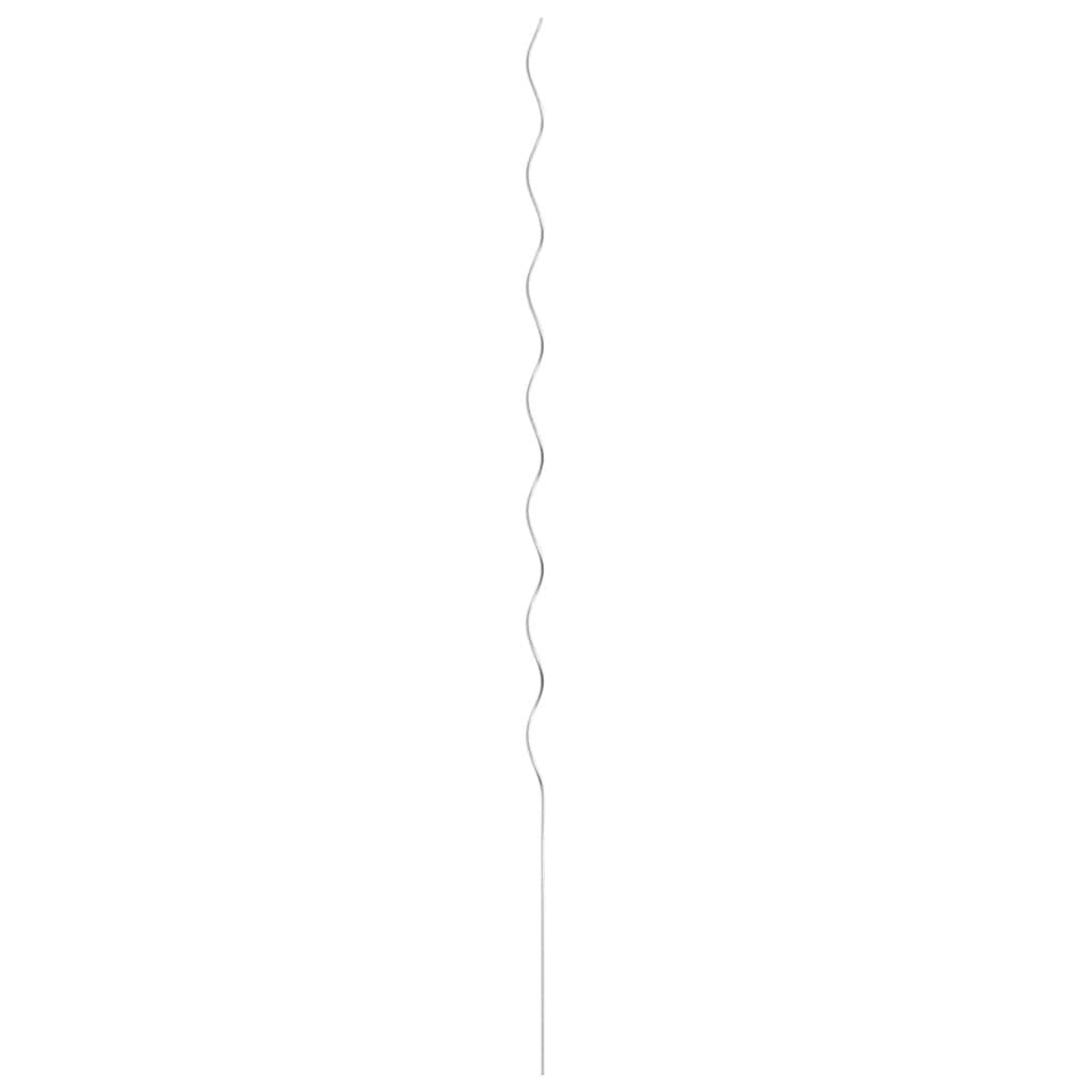 Spiralplantestøtter 50 stk 170 cm galvanisert stål