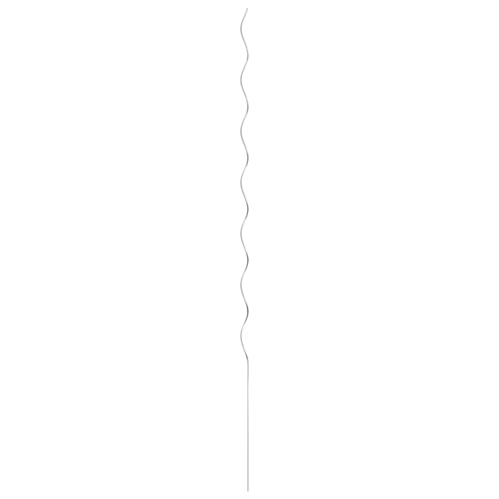 Spiralplantestøtter 5 stk 170 cm galvanisert stål