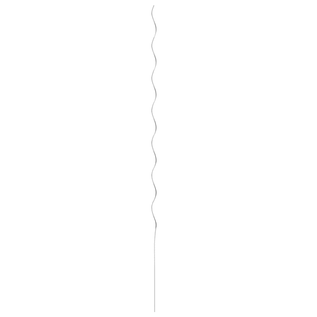 Spiralplantestøtter 5 stk 170 cm galvanisert stål