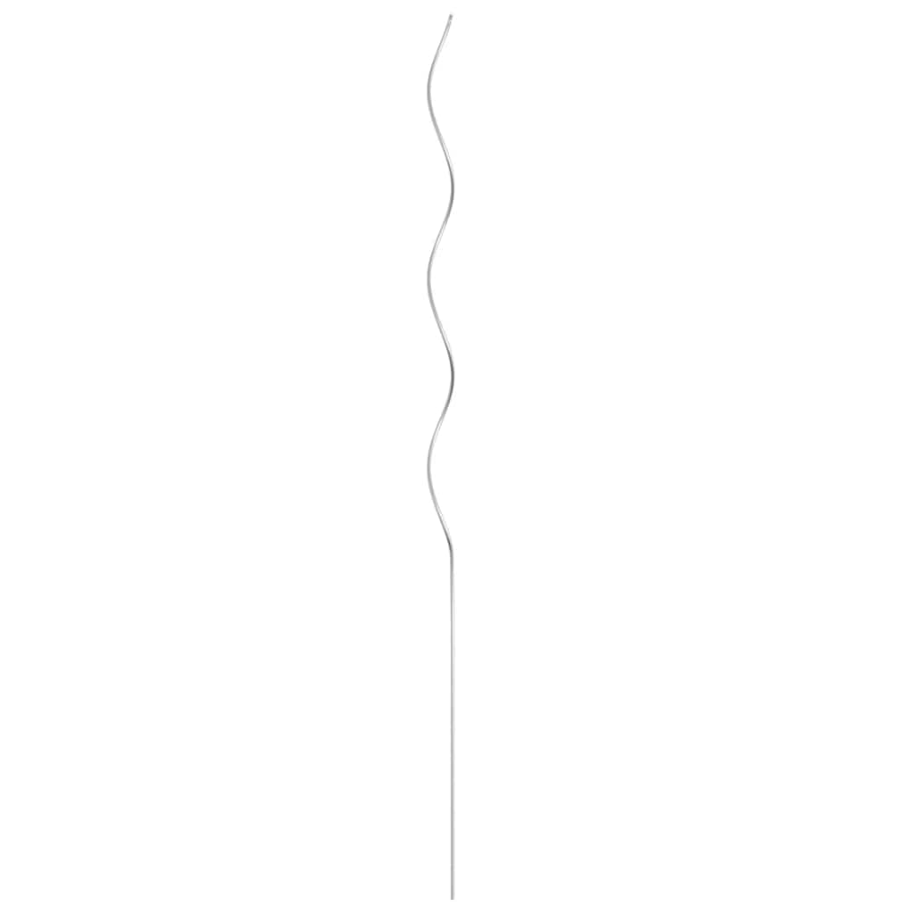 Spiralplantestøtter 20 stk 110 cm galvanisert stål