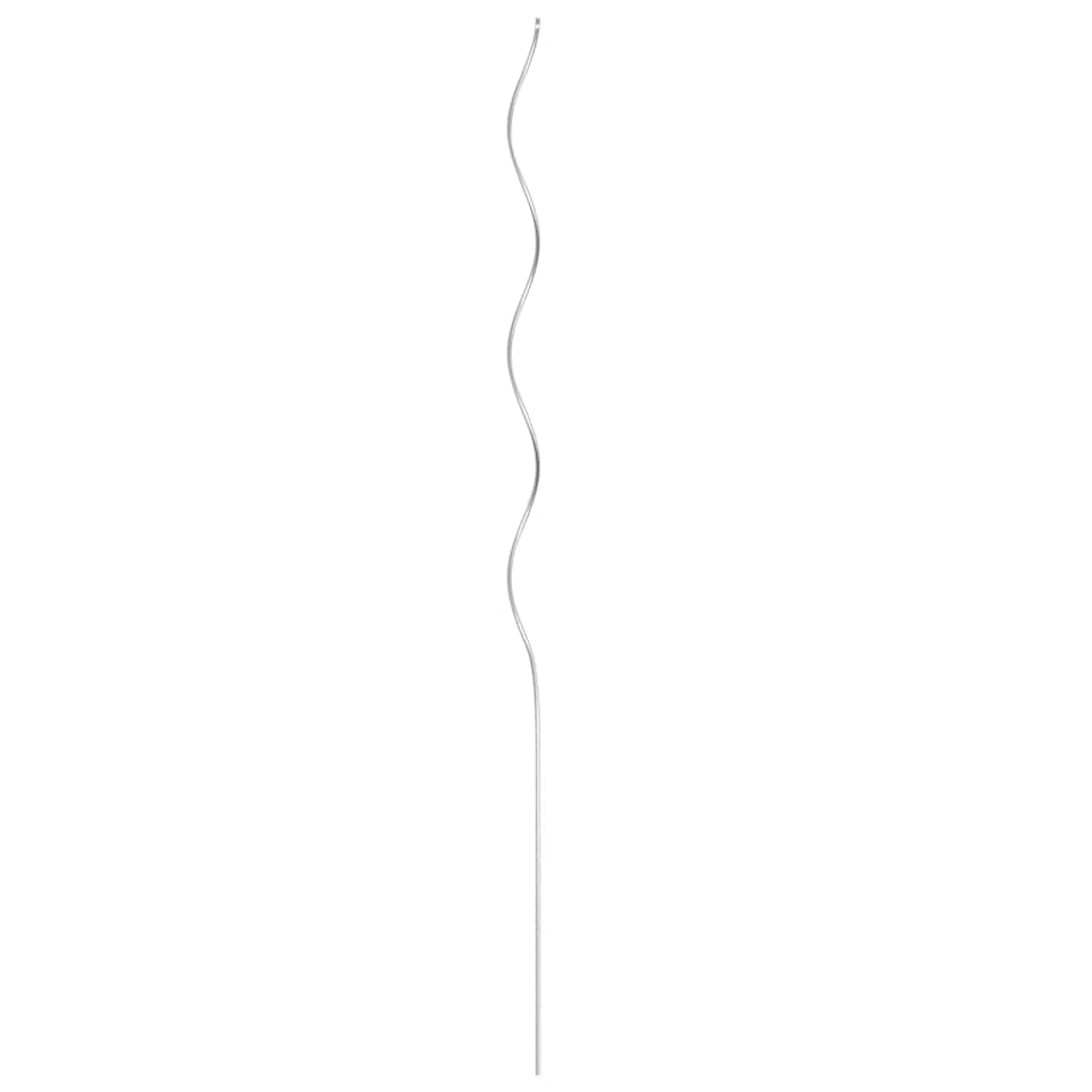 Spiralplantestøtter 5 stk 110 cm galvanisert stål