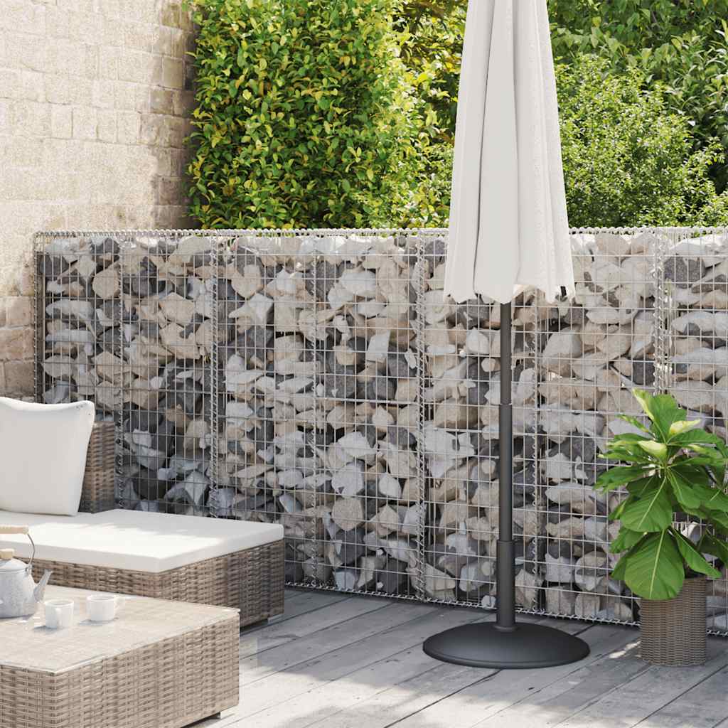 Gabionkurv galvanisert stål 300x30x100 cm