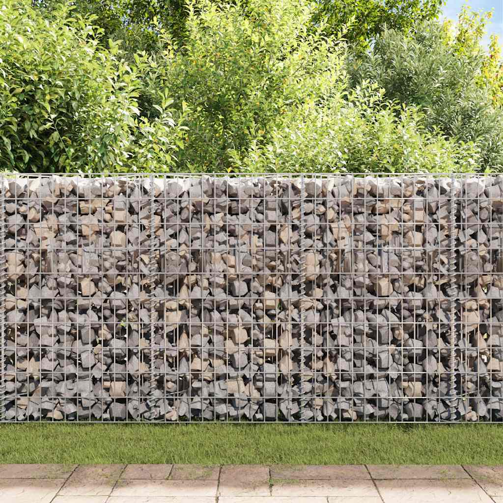 Gabionkurv galvanisert stål 120x30x100 cm