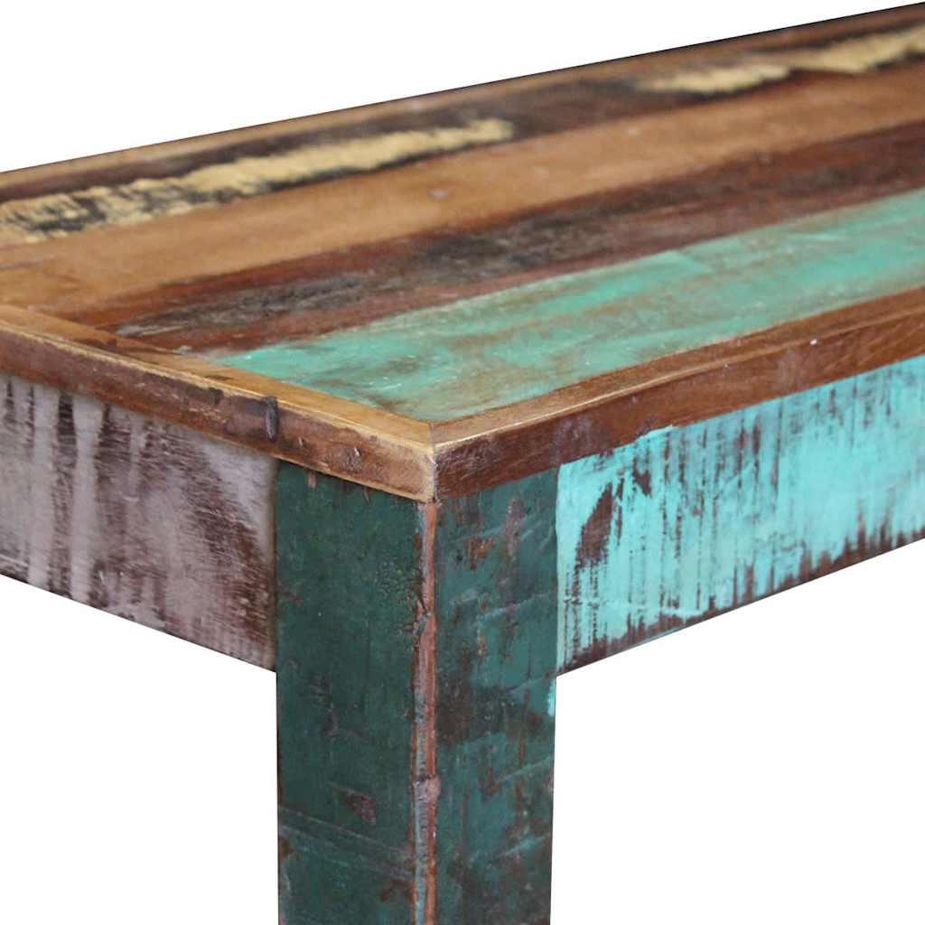 Benk gjenvunnet heltre 110x35x45 cm
