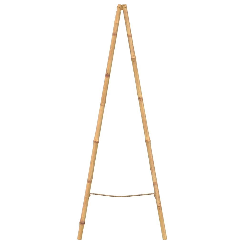Dobbel håndklehenger med 5 trinn bambus 50x160 cm