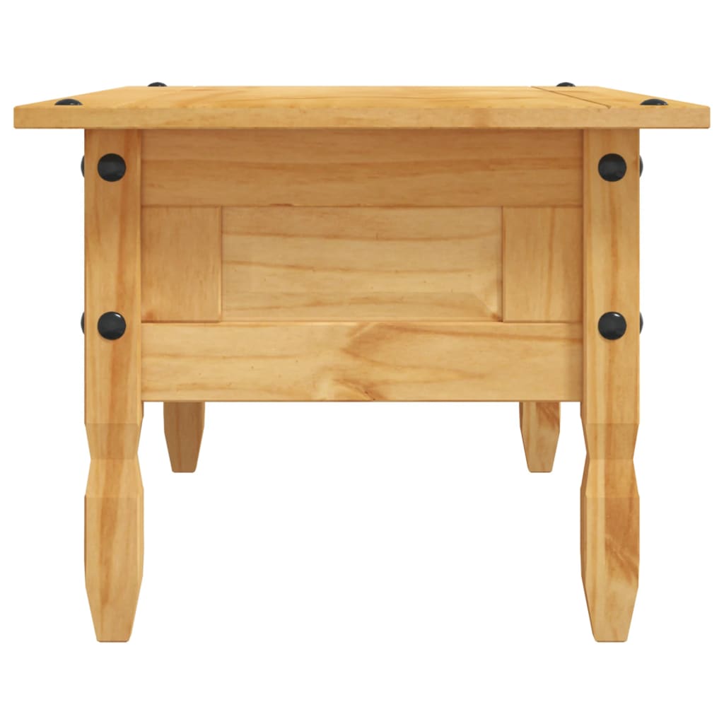 Salongbord meksikansk Corona-stil furu 100x55x44 cm