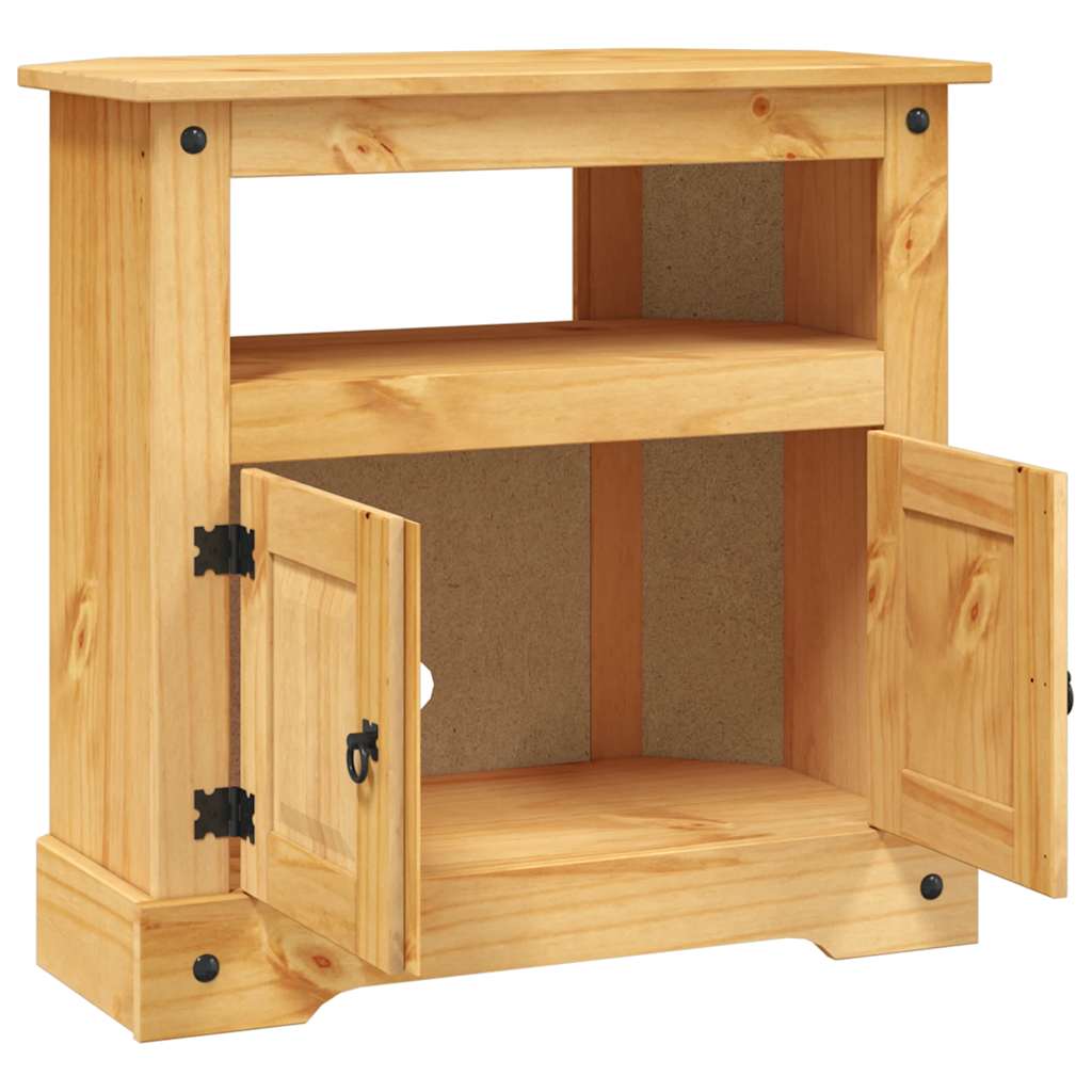 Konsollbord meksikansk Corona-stil furu 80x43x78 cm