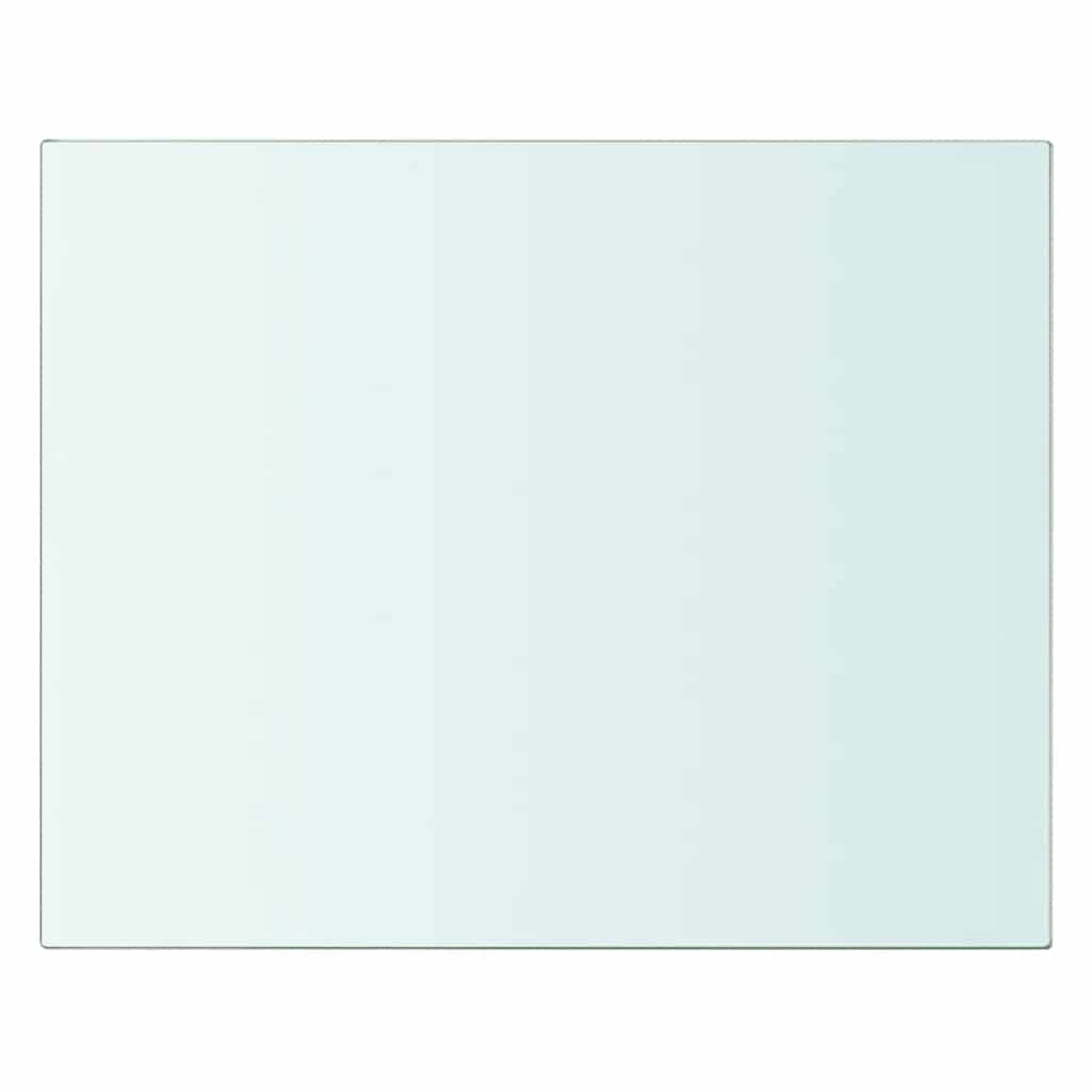 Hyllepanel klart glass 20x25 cm