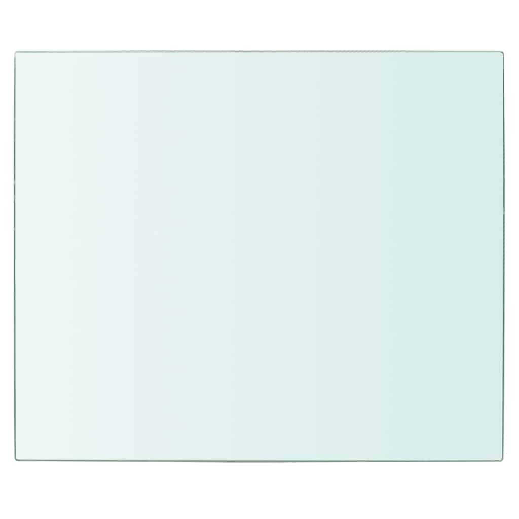 Hyllepanel klart glass 30x25 cm