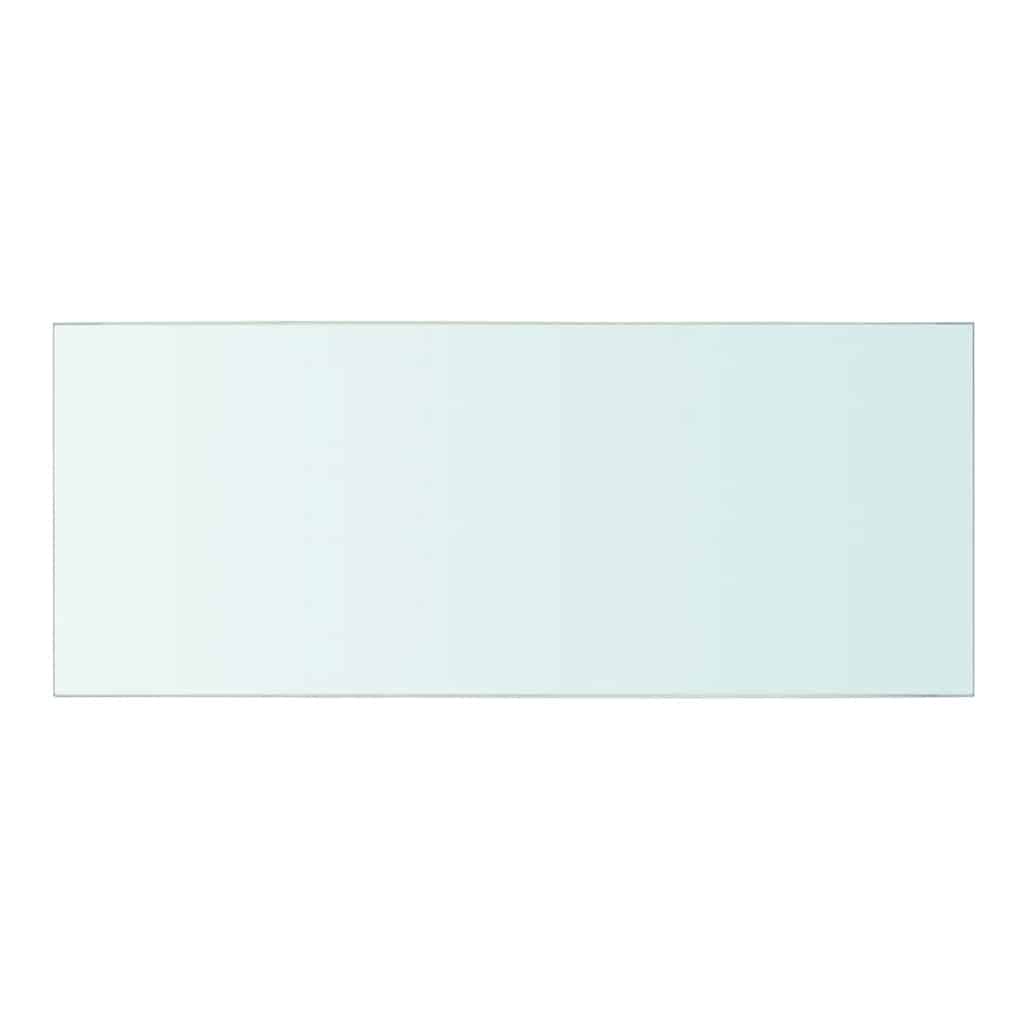 Hyllepanel klart glass 50x20 cm