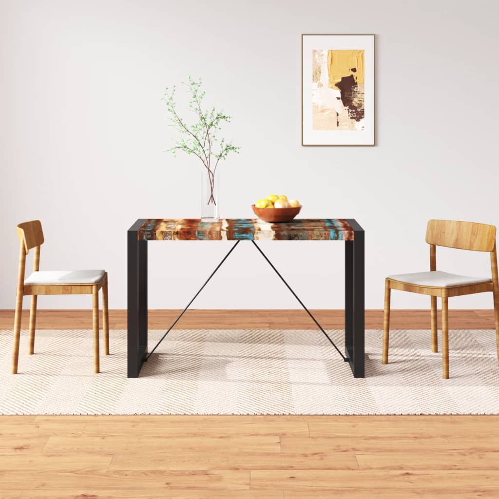 Spisebord gjenvunnet heltre 120 cm