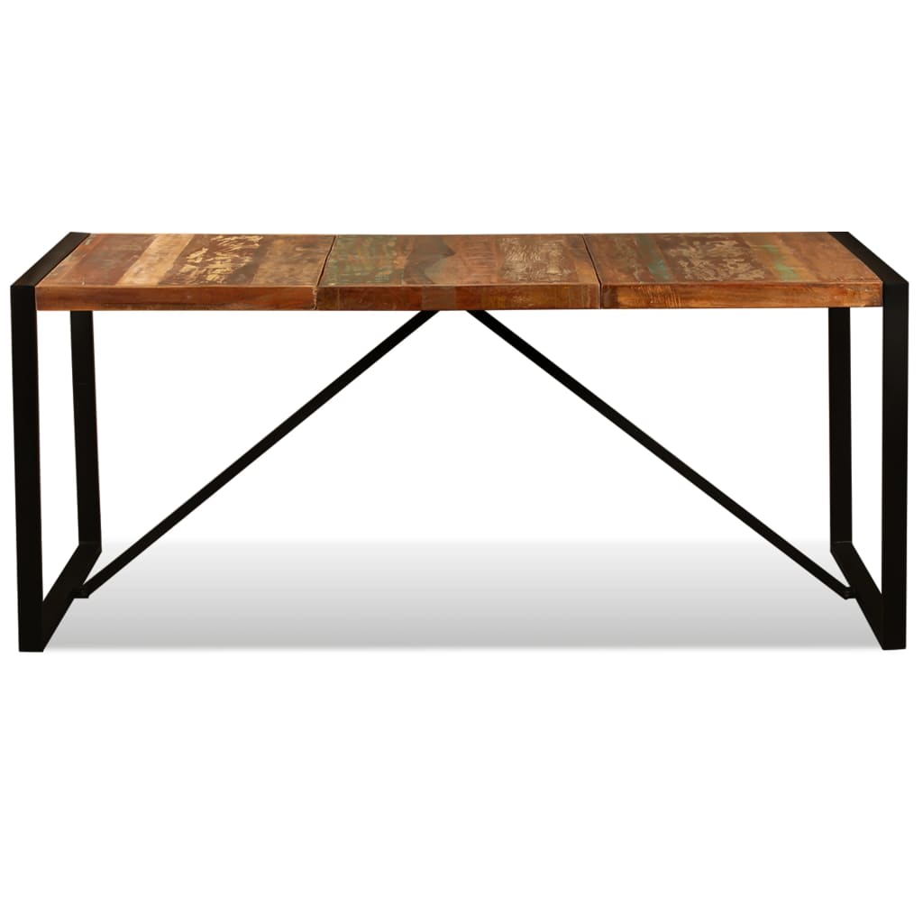 Spisebord gjenvunnet heltre 180 cm