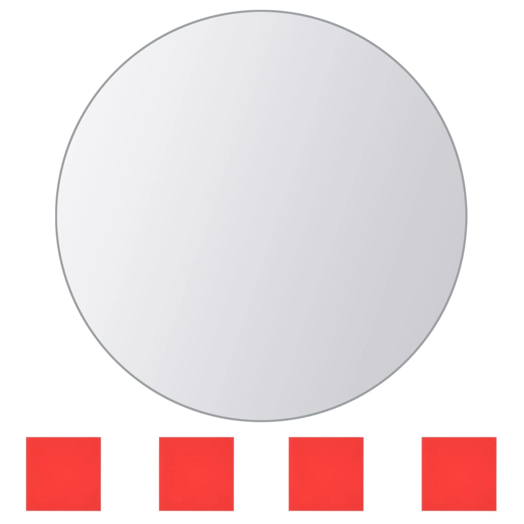 Speilfliser 8 stk flerformet glass