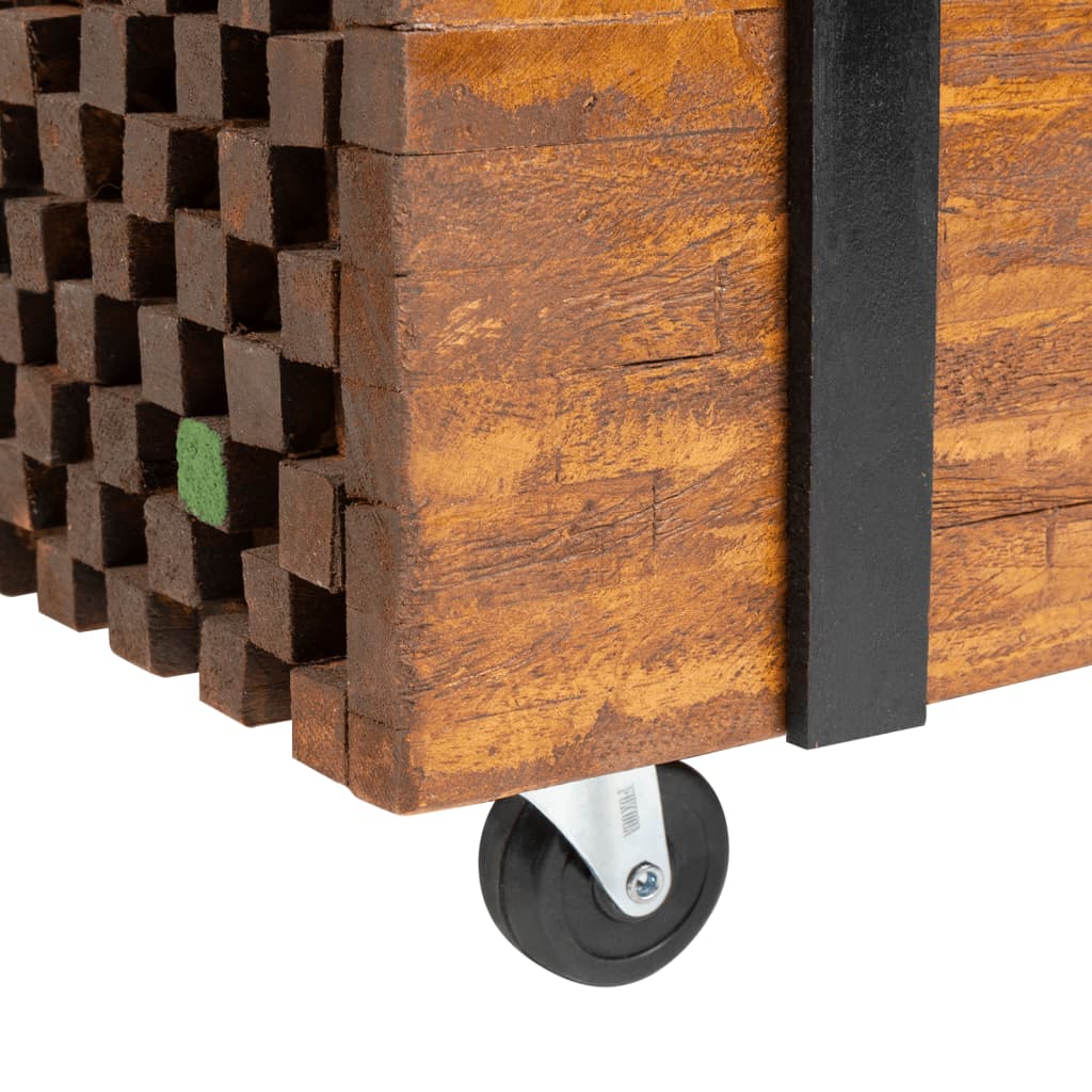 Sidebord teak 60x60x38 cm