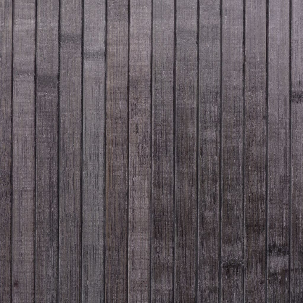 Romdeler bambus grå bredde 250 cm høyde 165 cm