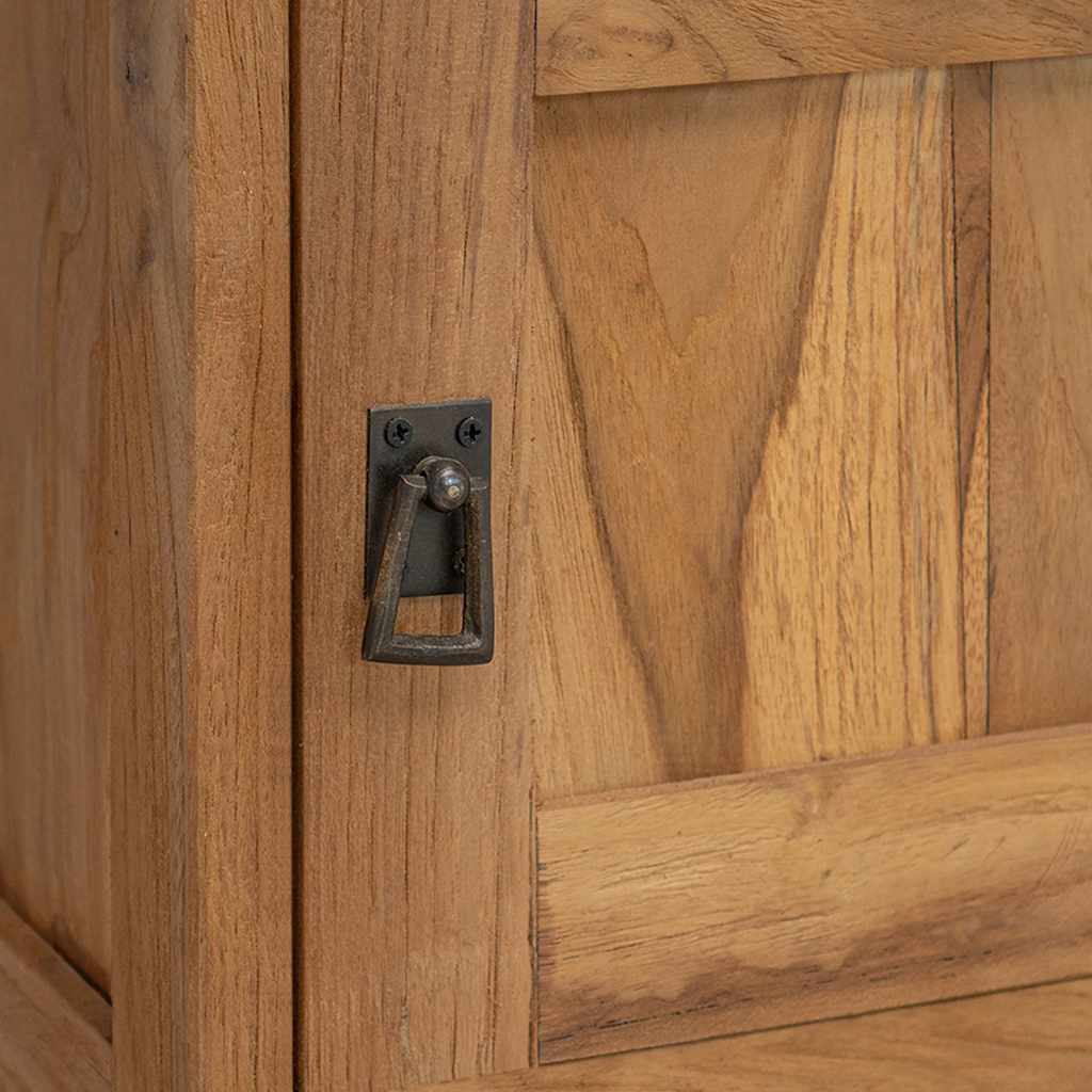 Nattbord massiv teak 40x30x50 cm