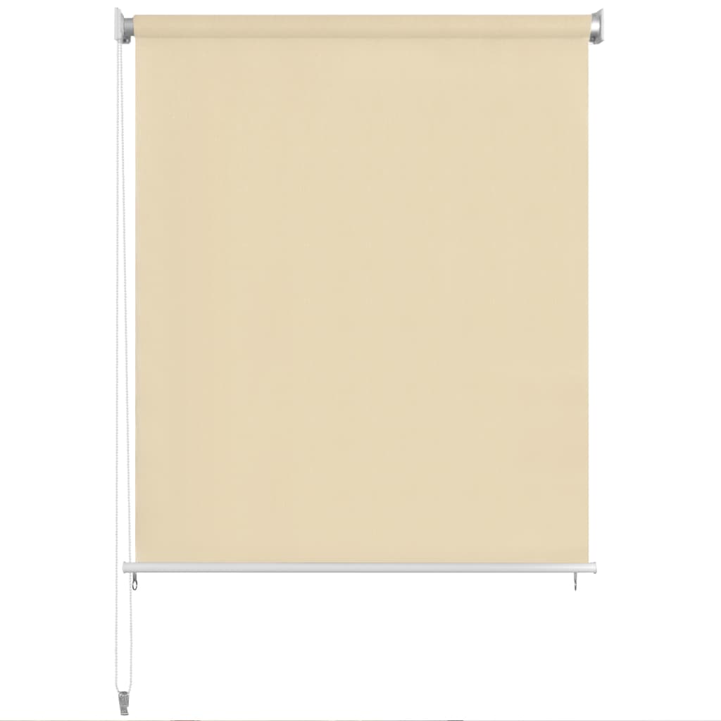 Utendørs rullegardin 400X140 cm krem