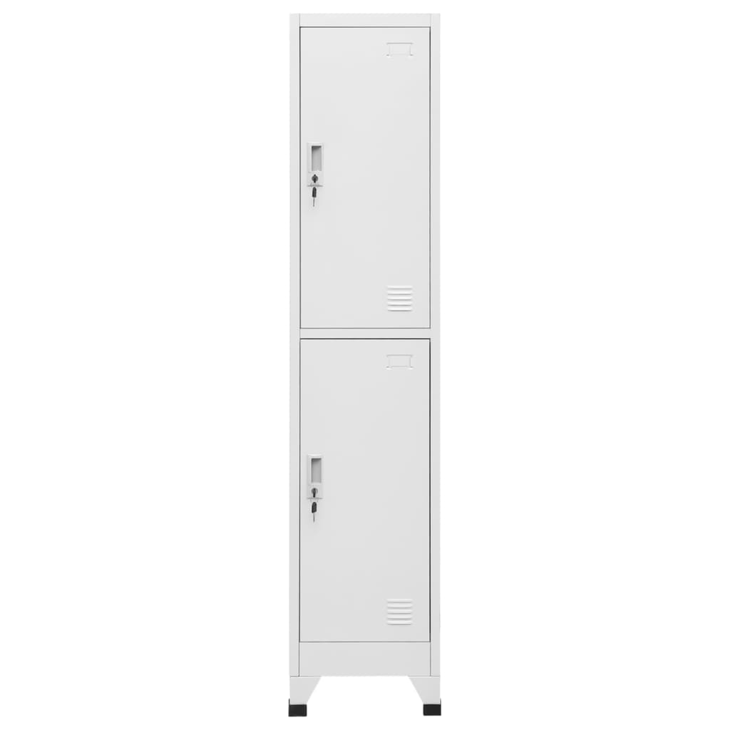 Garderobeskap med 2 rom 38x45x180 cm