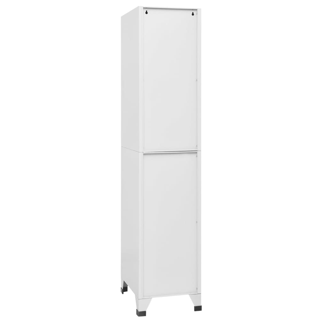 Garderobeskap med 3 rom 38x45x180 cm