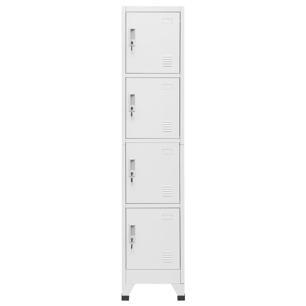 Garderobeskap med 4 rom 38x45x180 cm