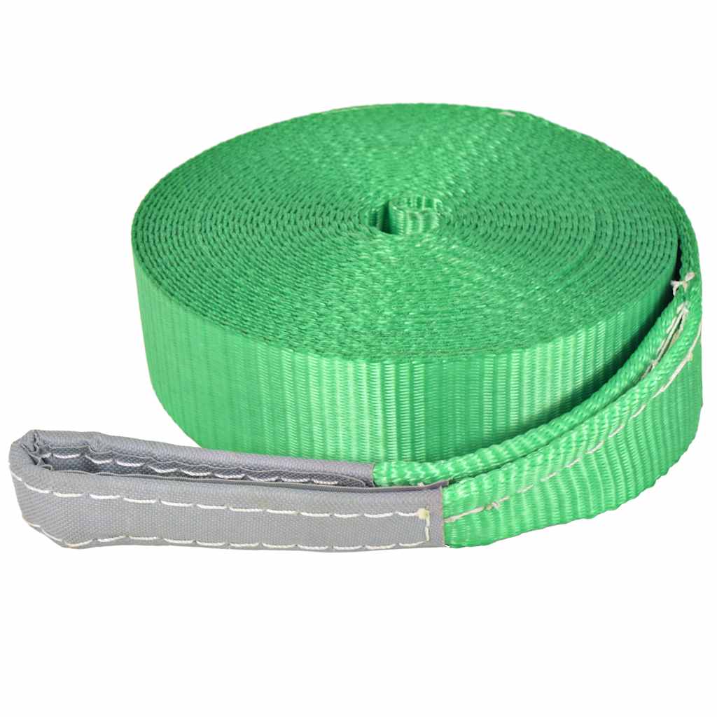 Slakkline 15 mx 50 mm 150 kg grønn