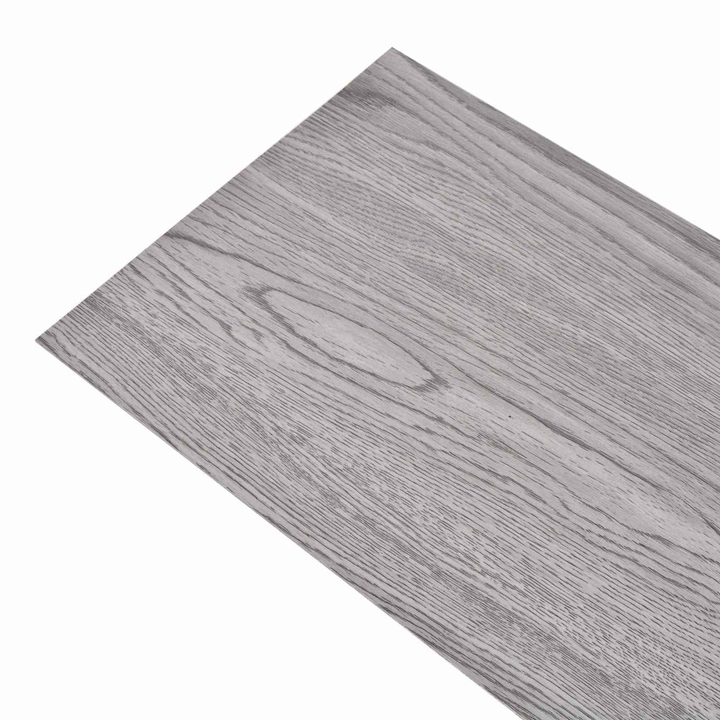 Gulvplanker 18 pcs Mørkegrå 5,26 m² PVC