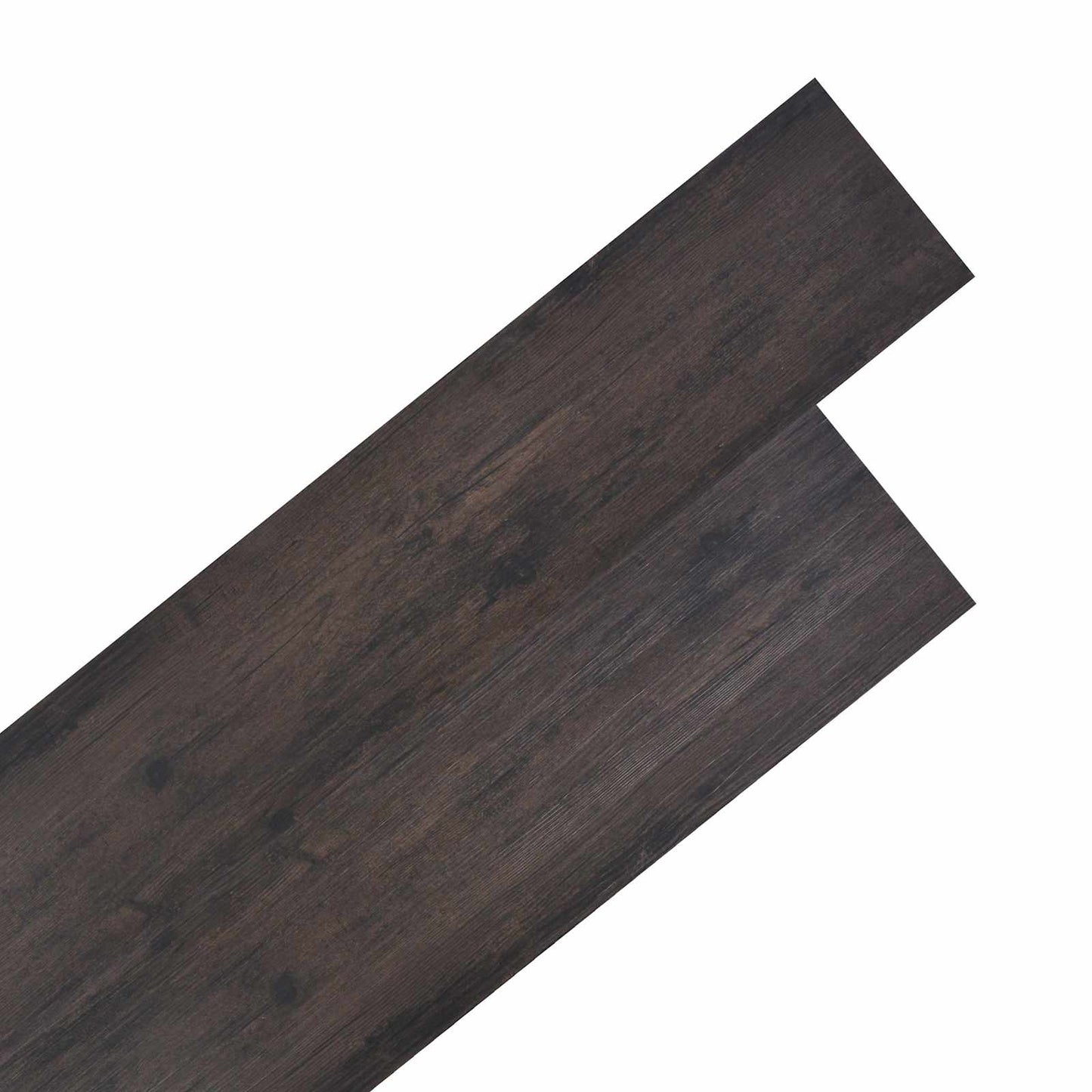 Gulvplanker 18 pcs Mørkegrå 5,26 m² PVC