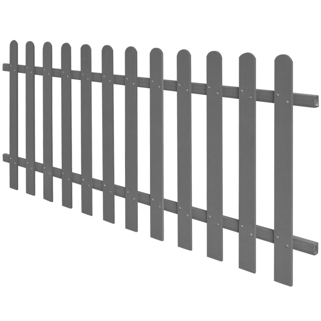 Stakittgjerde WPC 200x80 cm