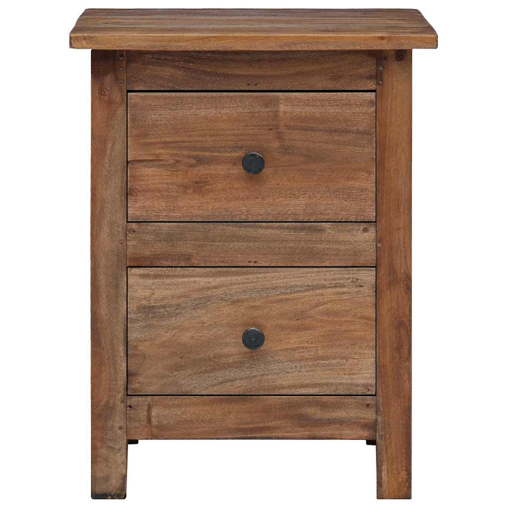Nattbord heltre mahogni 40x30x51 cm