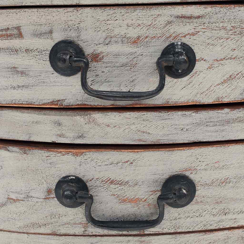 Nattbord heltre mahogni 48x35x64 cm