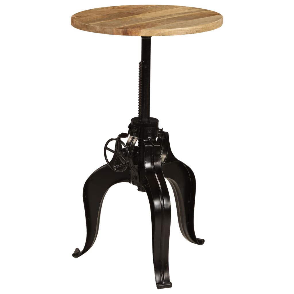 Barbord heltre mango 60x(76-110) cm