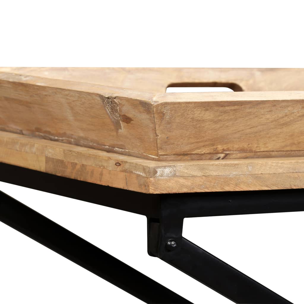 Konsollbord mango heltre 130x40x80 cm