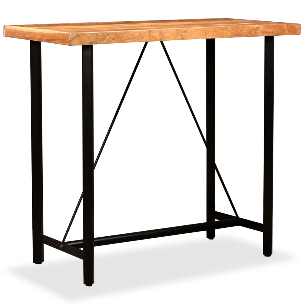 Barbord heltre akasie 120x60x107 cm