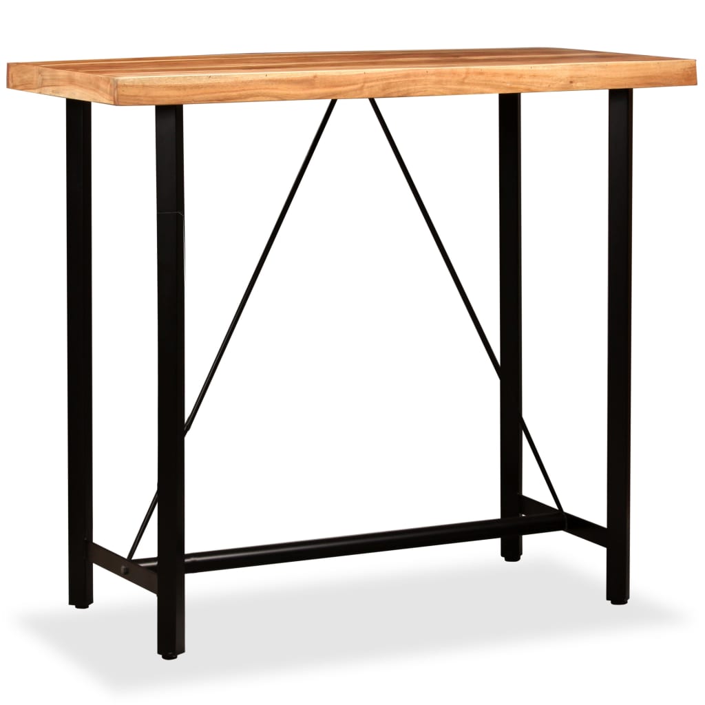 Barbord heltre akasie 120x60x107 cm
