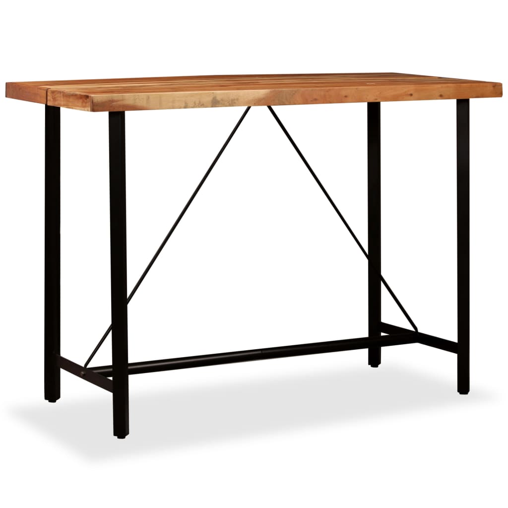 Barbord heltre akasie 150x70x107 cm