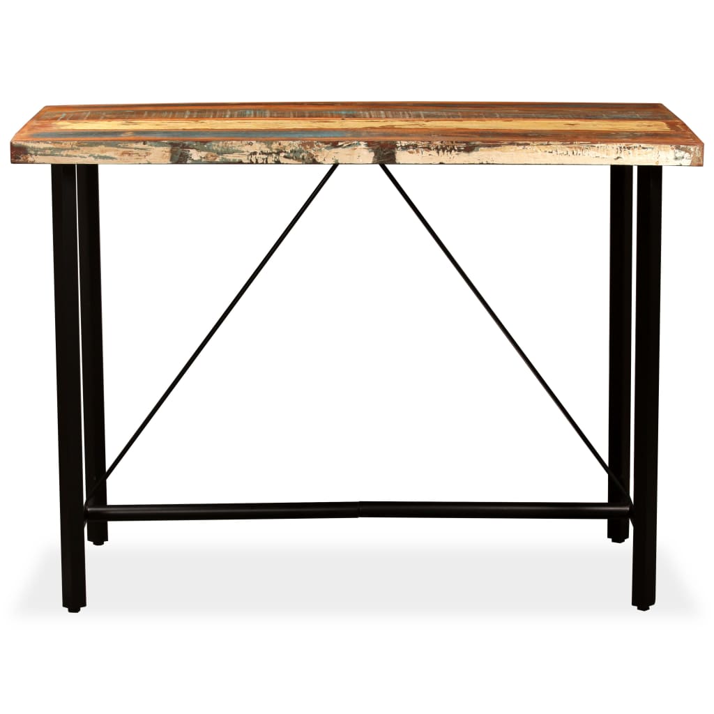 Barbord gjenvunnet heltre 150x70x107 cm