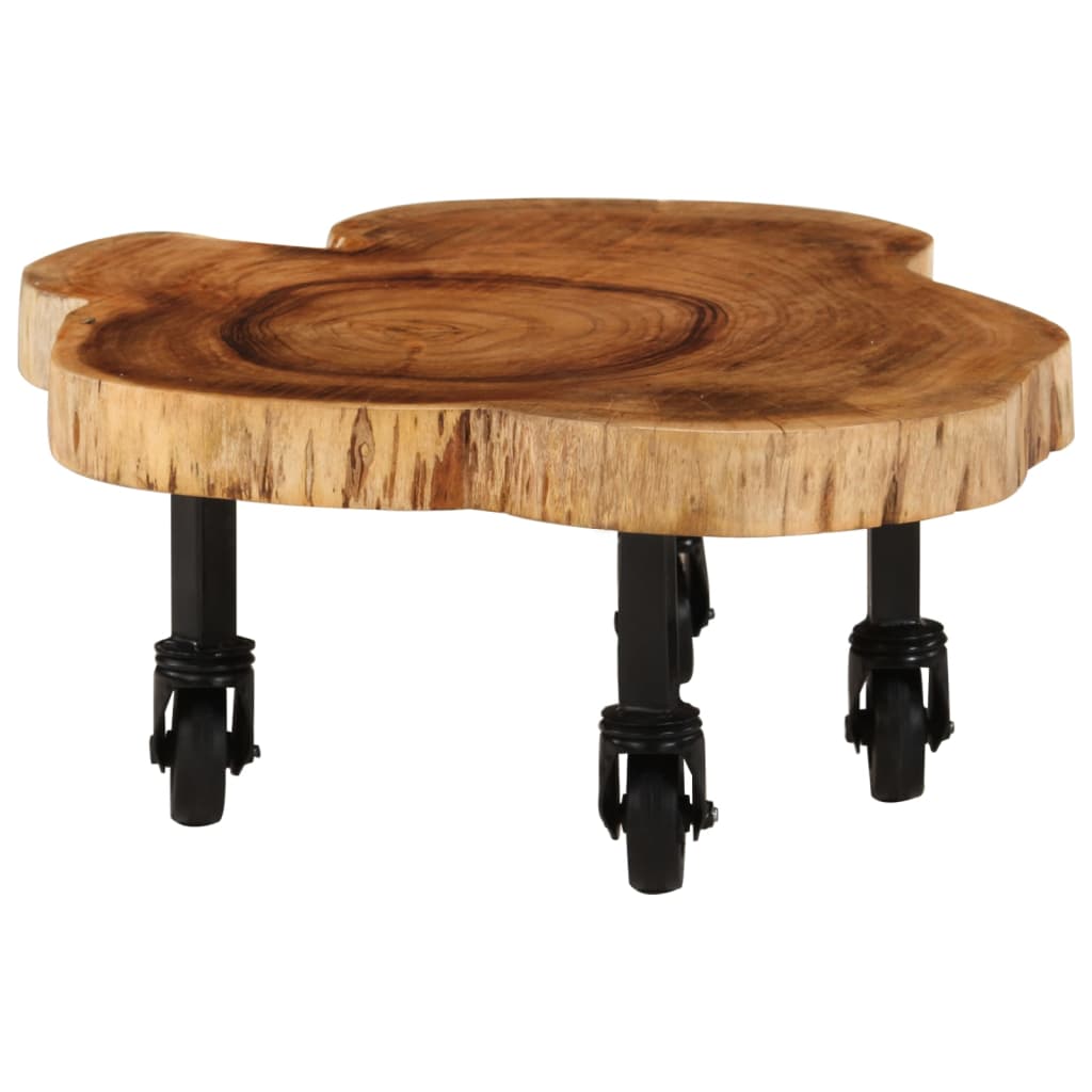 Salongbord heltre akasie 60x55x25 cm