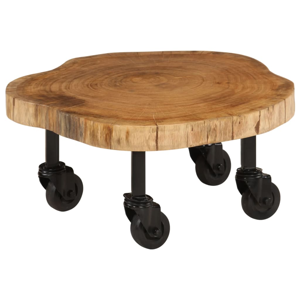 Salongbord heltre akasie 60x55x25 cm