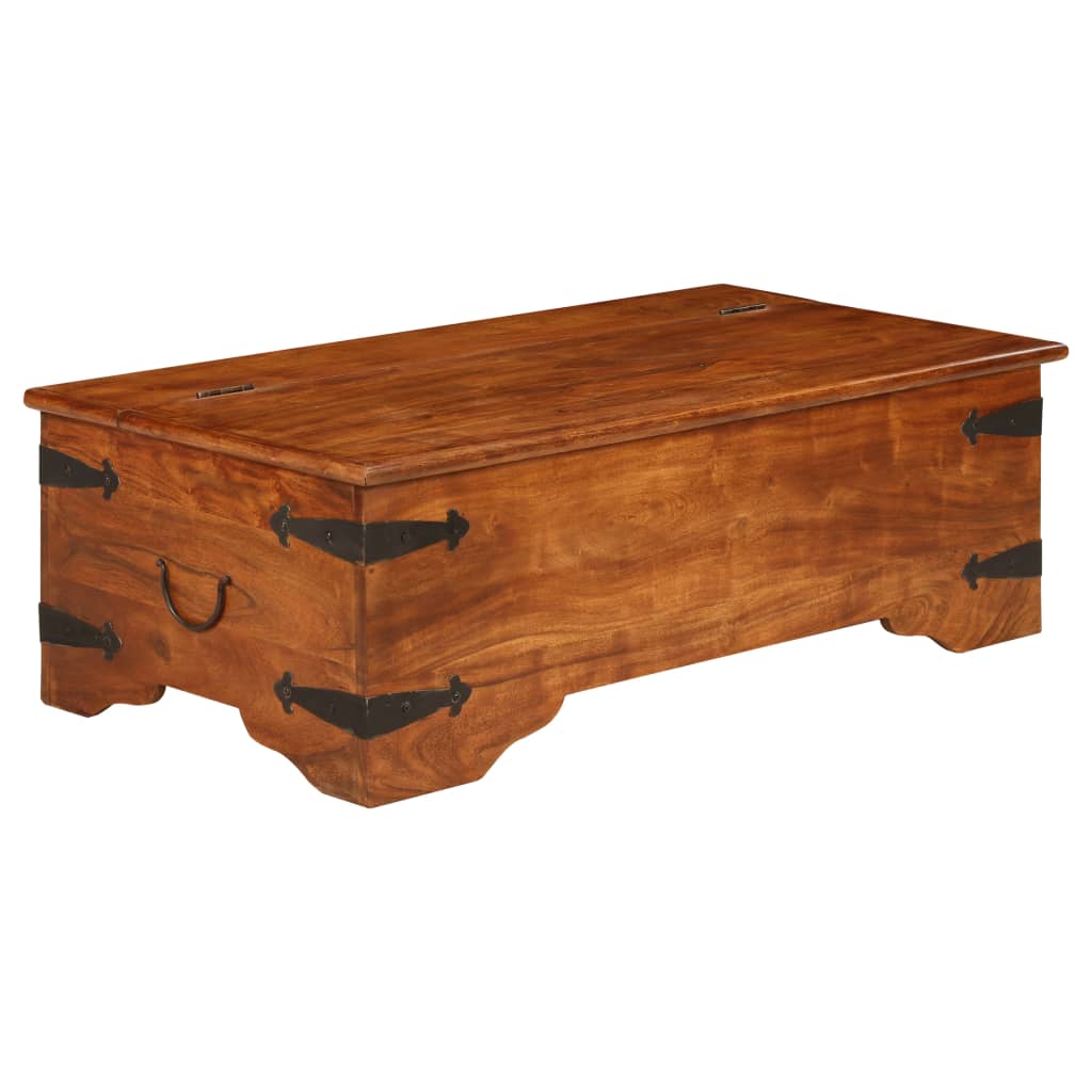 Salongbord heltre akasie honningfinish 110x55x35 cm